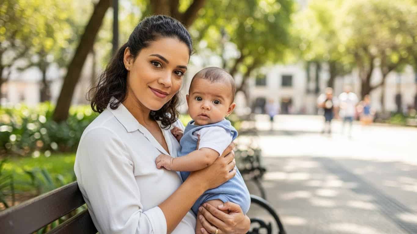 Pessoas em praça pública com foco em saúde e bem-estar, destacando a atuação do ozônio para o tratamento de saúde.